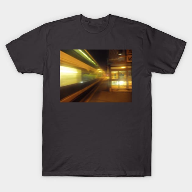 Go Train T-Shirt by lightblendingin